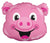 Pig Head 14″ Balloons (requires heat-sealing)