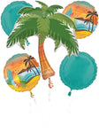 Palm Tree Beach Life Foil Balloon by Anagram from Instaballoons