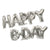 Happy B-day - Silver (air-fill Only) 14″ Balloon