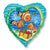 Birthday Clownfish 18″ Balloon