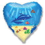 Dolphin Family 18″ Balloon