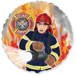Fire Dept Fireman 18″ Balloon