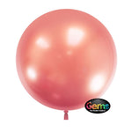 18″ Gems Balloon - Rose Gold (5 count)