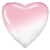 Heart - Gradient Baby Pink 18″ Balloon