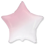 Star - Gradient Baby Pink 18″ Balloon