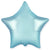 Star - Satin Pastel Blue 18″ Balloon