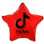 Tiktok Star - Red 18″ Balloon