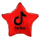 Tiktok Star - Red 18″ Balloon