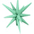 3D Star-burst All-in-one - Turquoise (air-fill Only) 22″ Balloon