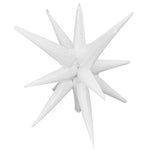 3D Star-Burst All-In-One - White (Air-Fill Only) 22 inch Foil
