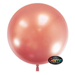 22″ Gems Balloon - Rose Gold (3 count)