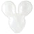 Mousehead - Crystal Clear 28″ Latex Balloon