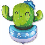 Cactus - Blue 36″ Balloon