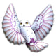 Snowy White Owl 38″ Balloon