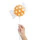 Candy - Orange Polka Dots (air-fill Only) 4″ Balloon