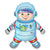 Astronaut Space Boy - Blue 40″ Balloon