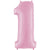 Number 1 - Pink 40″ Balloon