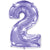 Number 2 - Lilac Purple 42″ Balloon