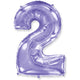 Number 2 - Lilac Purple 42″ Balloon