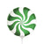 Peppermint Candy - Green (air-fill Only) 9″ Balloon