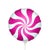 Peppermint Candy - Magenta (air-fill Only) 9″ Balloon