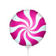 Peppermint Candy - Magenta (air-fill Only) 9″ Balloon