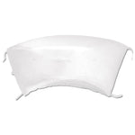 Modular Arch Shaped Panel - White 38" Foil