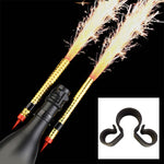 Sparkler Clip For Champagne Bottle - Double Candles