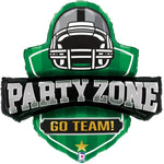Party Zone Football Go Team 31″ Foil Balloon by Betallic from Instaballoons