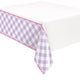 Pastel Gingham Tablecover