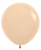 Pastel Matte Malibu Peach 18″ Latex Balloons (25 count)