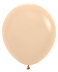 Pastel Matte Malibu Peach 18″ Latex Balloons (25 count)
