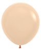 Pastel Matte Malibu Peach 18″ Latex Balloons (25 count)