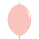Pastel Matte Melon Link-O-Loon 12″ Latex Balloons (50 count)