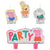 Peppa Pig Confetti Party Birthday Candle Set by Amscan from Instaballoons