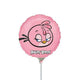 Pink Angry Bird (requires heat-sealing) 9″ Balloon