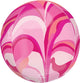 Pink Macro Marble Orbz 16″ Balloon