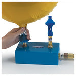 Workstation Countertop Inflator With 60/40 Push Valve