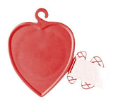 8 Gram Red Heart Ribbon Weight (50 count)