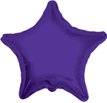 Purple Star 4″ Foil Balloons by Convergram from Instaballoons