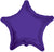 Purple Star 4″ Foil Balloons by Convergram from Instaballoons