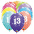 13-a-round 11″ Latex Balloons (6 count)