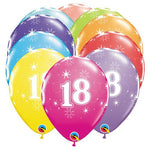 18-a-round 11″ Latex Balloons (6 count)