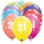 21-a-round 11″ Latex Balloons (6 count)