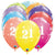 21-a-round 11″ Latex Balloons (6 count)