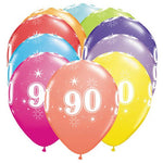 90-a-round 11″ Latex Balloons (6 count)