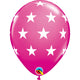 Big Stars - Wild Berry 11″ Latex Balloons (6 count)