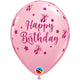 Birthday Ballerina Slippers 11″ Latex Balloons (50 count)