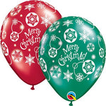 Christmas! Snowflakes 11″ Latex Balloons (6 count)