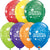 Congratulations Graduate Stars 11″ Latex Balloons (6 count)